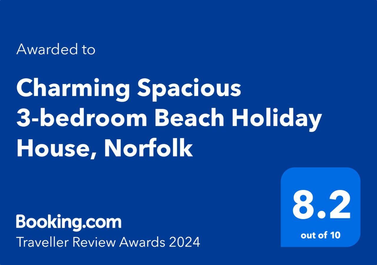 המסבי Charming Spacious 3-Bedroom Beach Holiday House, Norfolk מראה חיצוני תמונה